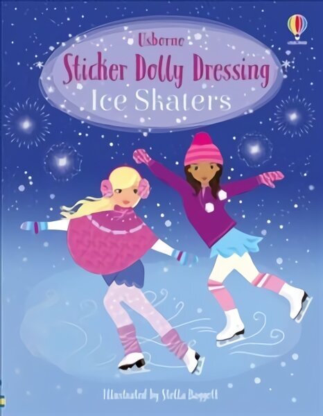 Sticker Dolly Dressing Ice Skaters цена и информация | Väikelaste raamatud | kaup24.ee