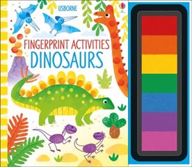 Fingerprint Activities Dinosaurs цена и информация | Книги для малышей | kaup24.ee