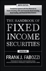 Handbook of Fixed Income Securities, Ninth Edition 9th edition hind ja info | Majandusalased raamatud | kaup24.ee
