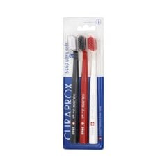 Curaprox Very soft toothbrush 5460 Ultra Soft 3 pc цена и информация | Для ухода за зубами | kaup24.ee