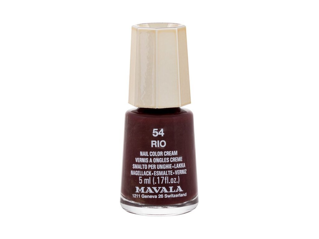 Mavala Nail Color Cream 54 Rio #634545 цена и информация | Küünelakid, küünetugevdajad | kaup24.ee