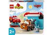 10996 LEGO® DUPLO välk McQueen ja Bruol autopesulas hind ja info | Klotsid ja konstruktorid | kaup24.ee