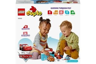 10996 LEGO® DUPLO välk McQueen ja Bruol autopesulas цена и информация | Конструкторы и кубики | kaup24.ee