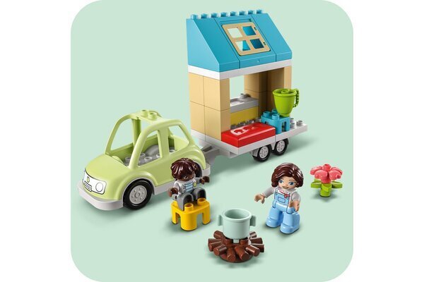10986 LEGO® DUPLO Town Ratastel peremaja цена и информация | Klotsid ja konstruktorid | kaup24.ee