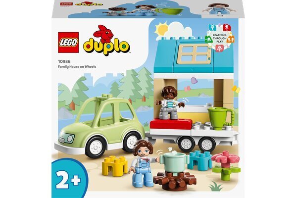 10986 LEGO® DUPLO Town Ratastel peremaja hind ja info | Klotsid ja konstruktorid | kaup24.ee