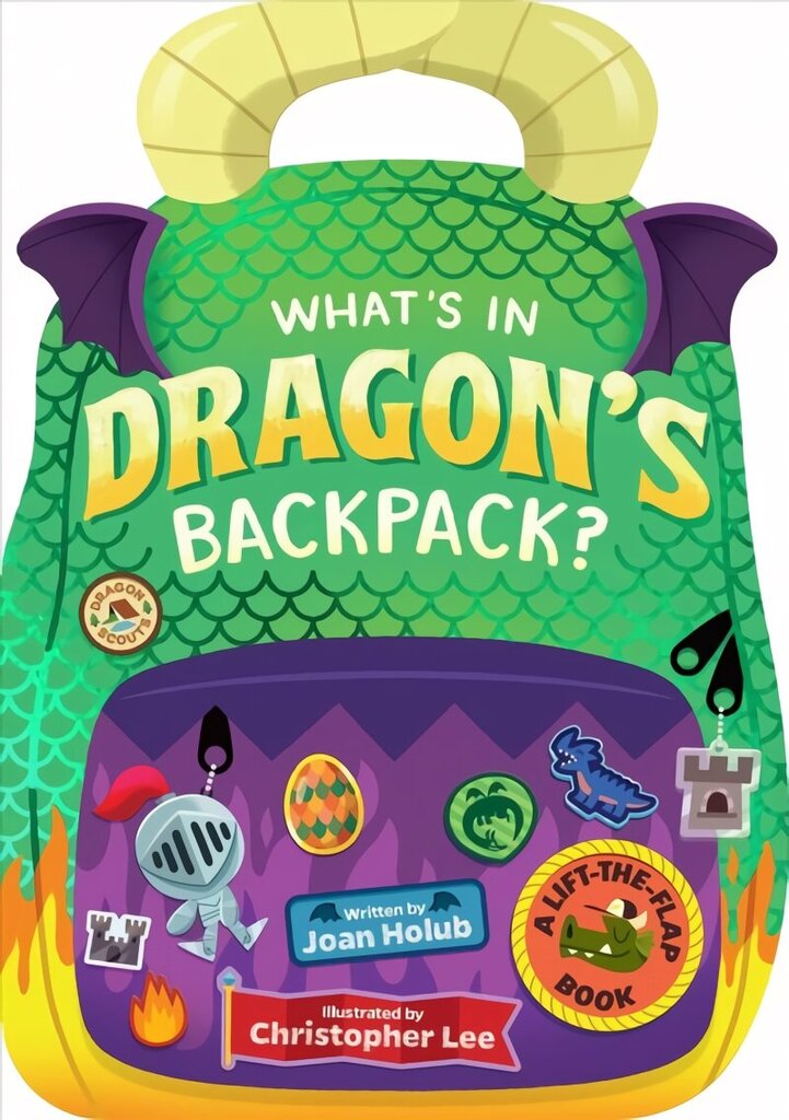 What's in Dragon's Backpack?: A Lift-the-Flap Book цена и информация | Noortekirjandus | kaup24.ee