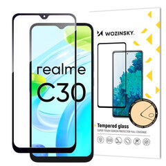 Wozinsky Full Glue Realme C30 / Realme Narzo 50i Prime 9H цена и информация | Защитные пленки для телефонов | kaup24.ee