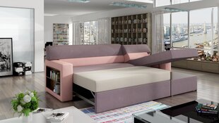 Мягкий угловой диван Rico, фиолетовый / розовый цена и информация | Угловые диваны | kaup24.ee