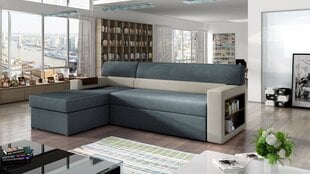 Мягкий угловой диван Rico,  синий / серый цена и информация | Угловые диваны | kaup24.ee