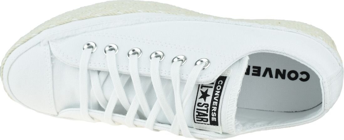 Naiste tossud Converse Chuck Taylor As Espadrille 567686C, valge hind ja info | Naiste spordi- ja vabaajajalatsid | kaup24.ee