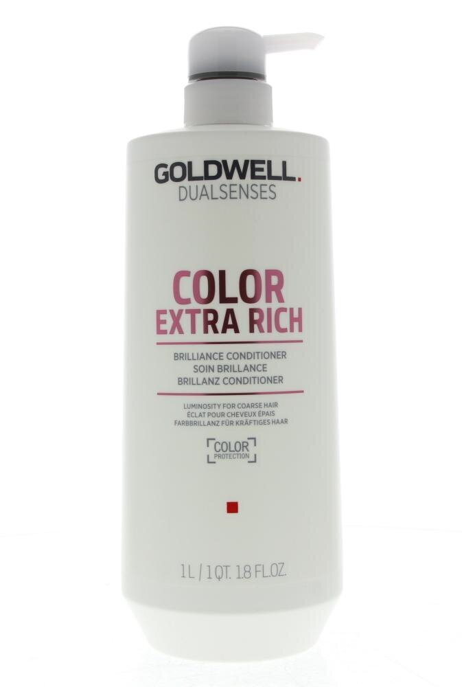 Palsam Goldwell Dualsenses Color Extra Rich Brilliance Conditioner 1000ml hind ja info | Juuksepalsamid | kaup24.ee