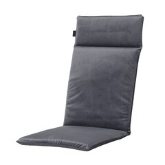 Подушка для стула Velvet Lages031 105x50 см, серая цена и информация | Подушки, наволочки, чехлы | kaup24.ee