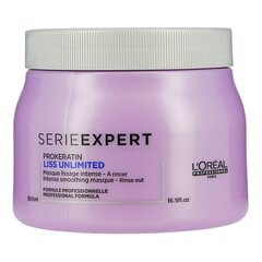 Sära andev juuksemask L'Oreal Professionnel Liss Unlimited Expert 500 ml цена и информация | Средства для укрепления волос | kaup24.ee