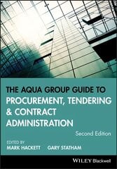 Aqua Group Guide to Procurement, Tendering and Contract Administration 2e 2nd Edition цена и информация | Развивающие книги | kaup24.ee