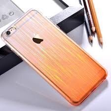 Защитный чехол DEVIA Apple iPhone 6/6s Plus Azure soft case Orange цена и информация | Чехлы для телефонов | kaup24.ee