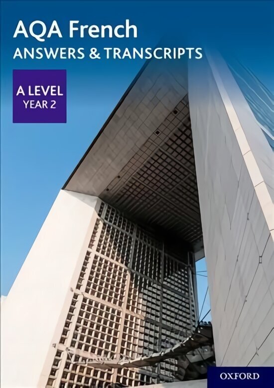 AQA French A Level Year 2 Answers & Transcripts цена и информация | Võõrkeele õppematerjalid | kaup24.ee