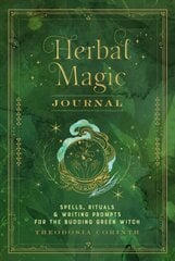 Herbal Magic Journal: Spells, Rituals, and Writing Prompts for the Budding Green Witch, Volume 12 цена и информация | Самоучители | kaup24.ee