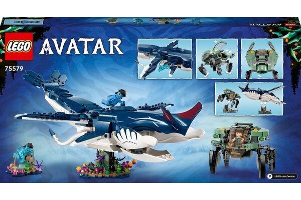 75579 LEGO® Avatar Tulkun Payakan ja krabikostüüm hind ja info | Klotsid ja konstruktorid | kaup24.ee