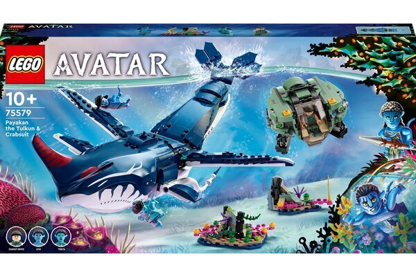 75579 LEGO® Avatar Tulkun Payakan ja krabikostüüm цена и информация | Klotsid ja konstruktorid | kaup24.ee