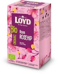 Orgaaniline taimetee Loyd Rose Rosehip, 20 x 2 g цена и информация | Чай | kaup24.ee