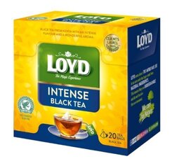 Must tee Loyd Black Intense, 20 x 2g hind ja info | Tee | kaup24.ee
