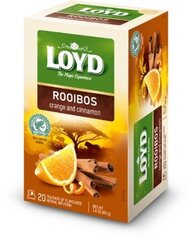 Punane tee Loyd apelsini ja kaneeli maitsega, 20 x 2 g цена и информация | Чай | kaup24.ee