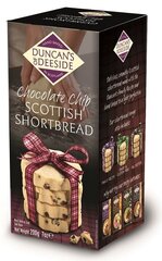 Küpsised Duncan's of Deeside Scottish Shortbread šokolaaditükkidega, 200 g hind ja info | Maiustused | kaup24.ee