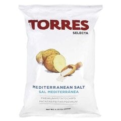 Картофельные чипсы Torres с морской солью, 150г цена и информация | Закуски, чипсы | kaup24.ee