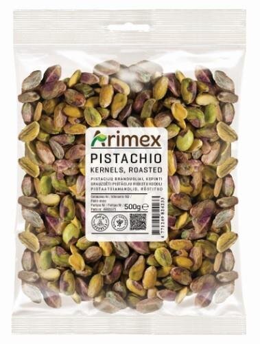 Pistaatsiapähklid Arimex, 500 g hind ja info | Suupisted, krõpsud | kaup24.ee