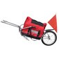 Jalgratta järelkäru ühe rattaga, kotiga hind ja info | Jalgrattakärud | kaup24.ee