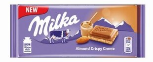 Шоколад Milka Almond, 90 г цена и информация | Сладости | kaup24.ee