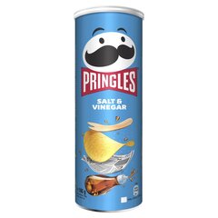 Закуска Pringles salt and vinegar flavor, 165 г цена и информация | Закуски, чипсы | kaup24.ee