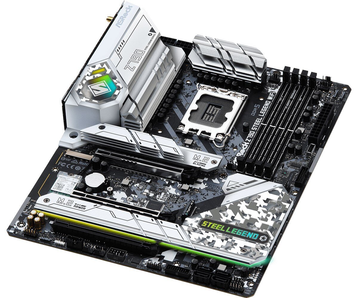 ASRock Z790 Steel Legend WiFi, ATX, LGA1700, DDR5 hind ja info | Emaplaadid | kaup24.ee