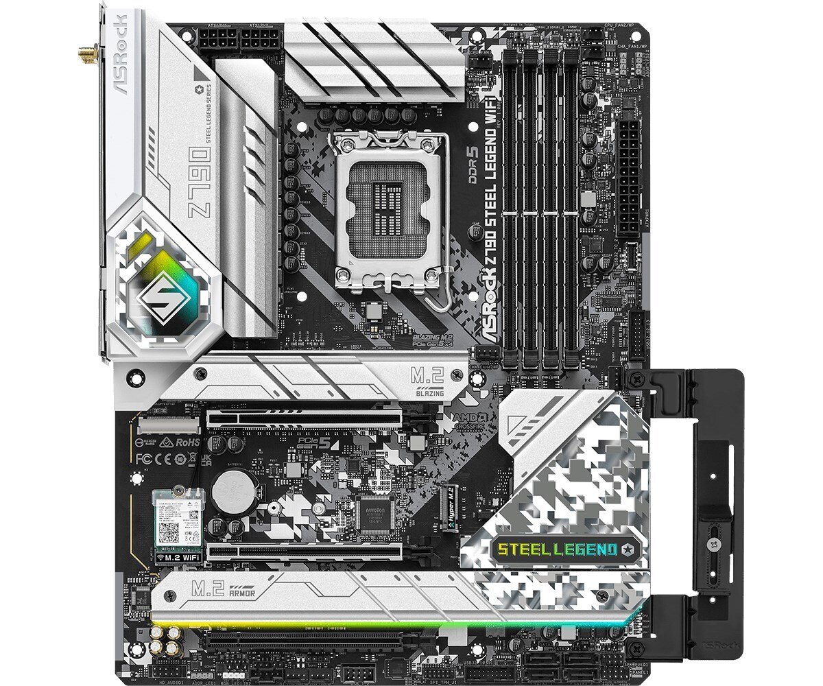 ASRock Z790 Steel Legend WiFi, ATX, LGA1700, DDR5 hind ja info | Emaplaadid | kaup24.ee