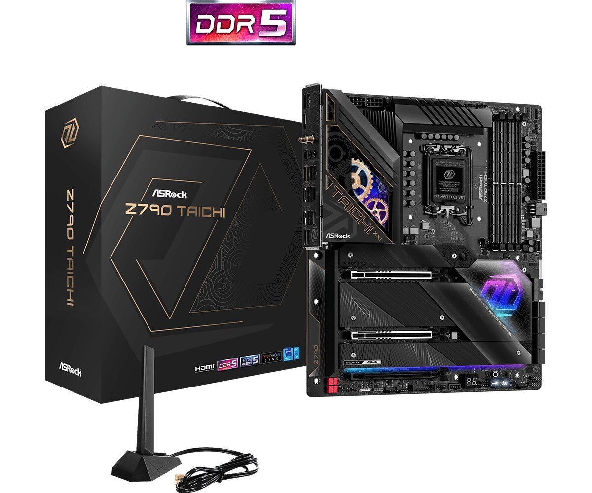 ASRock Z790 Taichi, E-ATX, LGA1700, DDR5, WiFi hind ja info | Emaplaadid | kaup24.ee