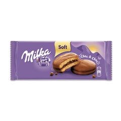 Koogid kakaotäidise ja šokolaaditükkidega Milka, 150g hind ja info | Maiustused | kaup24.ee