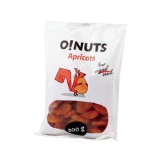Сушеные абрикосы O!Nuts, 200 г цена и информация | Орехи, сухофрукты, семечки | kaup24.ee