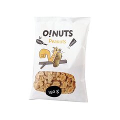 Поджаренный и соленый арахис O!Nuts, 150 г цена и информация | Закуски, чипсы | kaup24.ee
