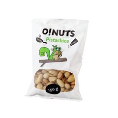 Фисташки O!Nuts жаренные и соленые, 150 г цена и информация | Закуски, чипсы | kaup24.ee