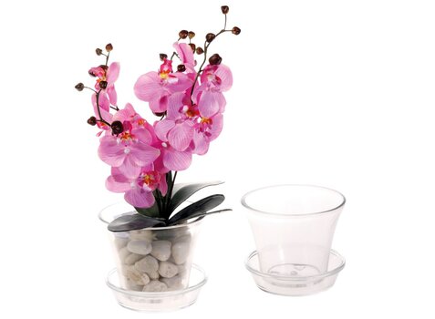 Цветочный горшок для Орхидей 195432 15 см цена и информация | Вазоны | kaup24.ee