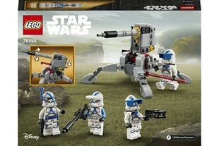 75345 Боевой набор солдат-клонов LEGO® Star Wars™ Squad 501™ цена и информация | Конструкторы и кубики | kaup24.ee