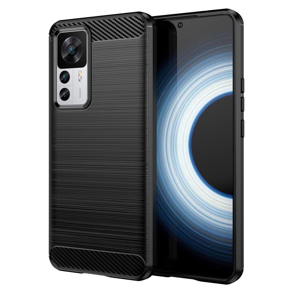 Carbon Xiaomi 12T Pro / Xiaomi 12T black цена и информация | Telefoni kaaned, ümbrised | kaup24.ee