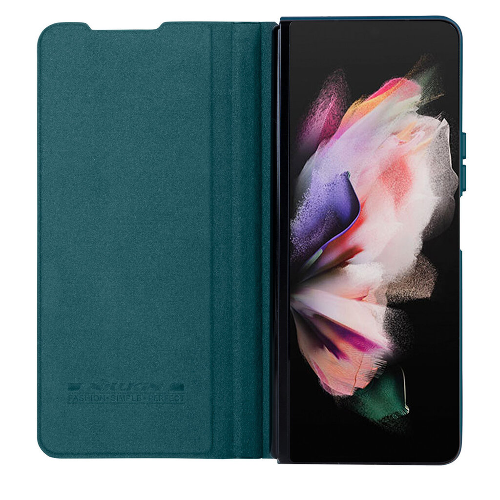 Nillkin Qin Leather Pro Samsung Galaxy Z Fold 4 green hind ja info | Telefoni kaaned, ümbrised | kaup24.ee