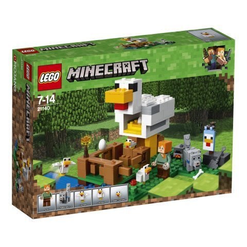 21140 LEGO® Minecraft Chicken Coop hind ja info | Klotsid ja konstruktorid | kaup24.ee