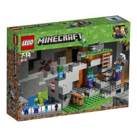 21141 LEGO® Minecraft Zombikoobas hind ja info | Klotsid ja konstruktorid | kaup24.ee