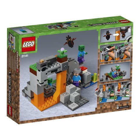 21141 LEGO® Minecraft Zombikoobas hind ja info | Klotsid ja konstruktorid | kaup24.ee