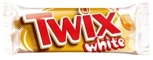 Šokolaadibatoon Twix White, 46 g hind ja info | Maiustused | kaup24.ee