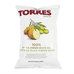Kartulikrõpsud Torres, oliiviõliga, 150g hind ja info | Suupisted, krõpsud | kaup24.ee