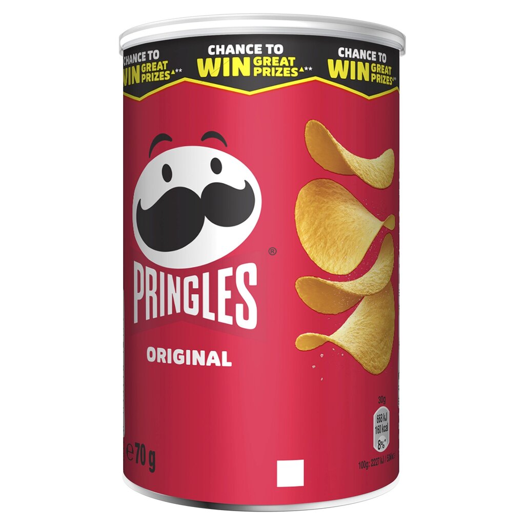 Krõpsud Pringles Original, 70 g hind ja info | Suupisted, krõpsud | kaup24.ee