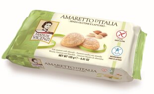 Küpsised Vicenzovo Amaretto Soft, 125 g hind ja info | Maiustused | kaup24.ee